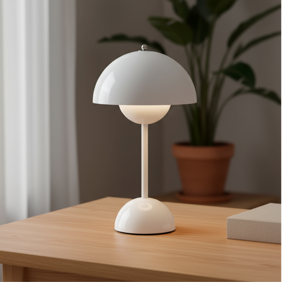 Lampa Stołowa Kopułowa